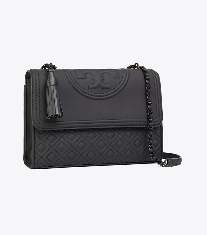 matte black crossbody bag