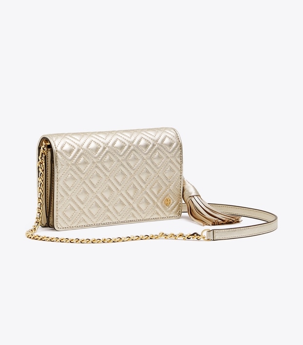 tory burch metallic crossbody bag