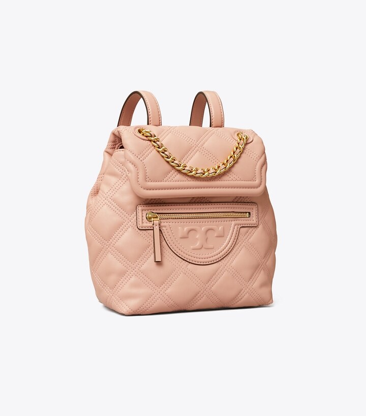 tory burch fleming backpack pink