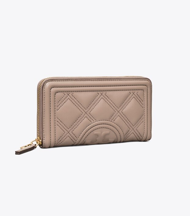 Fleming Soft Zip Continental Wallet: Women's Handbags | Tory Burch