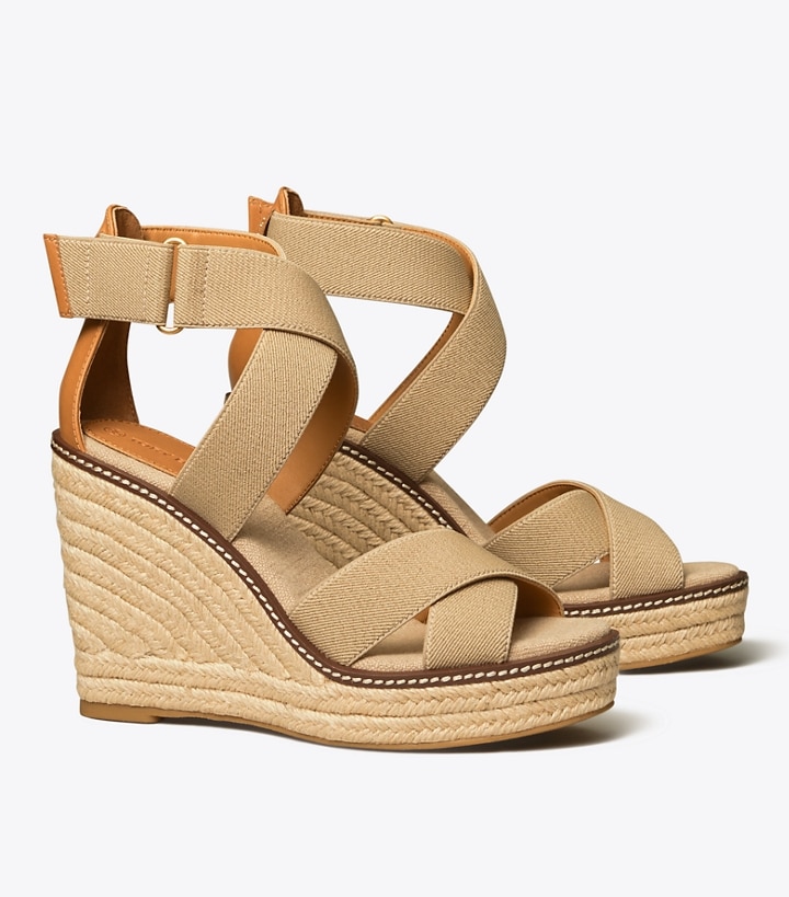 Tory Burch Wedge Espadrilles Outlet Discount, Save 50% 