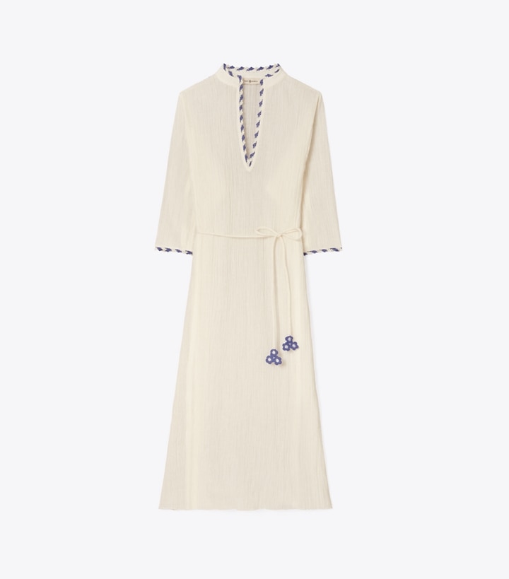 Gauze Beach Tunic: Women's Designer 