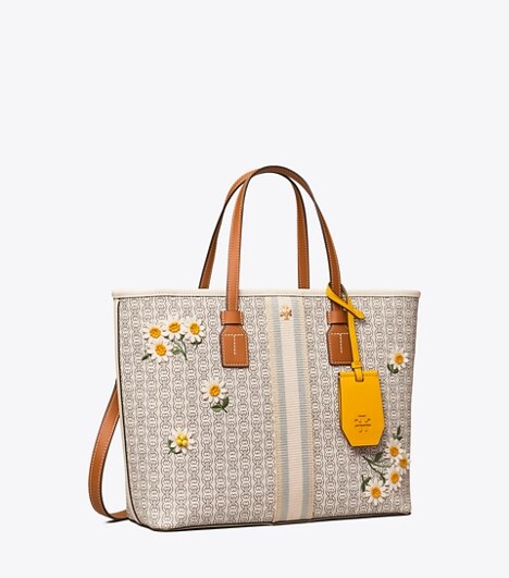 tory burch gemini link applique tote