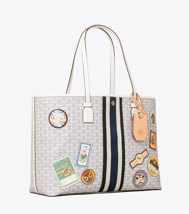 canvas tory burch bag