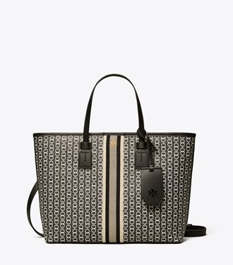 tory burch gemini link tote white