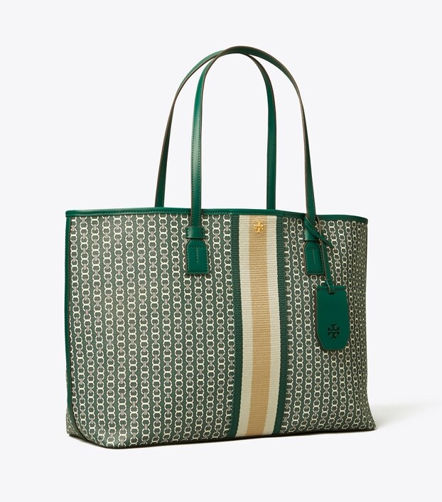 Tory Burch Gemini Link Canvas Tote Women S Handbags