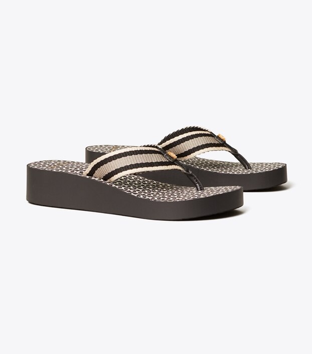 off brand tory burch flip flops