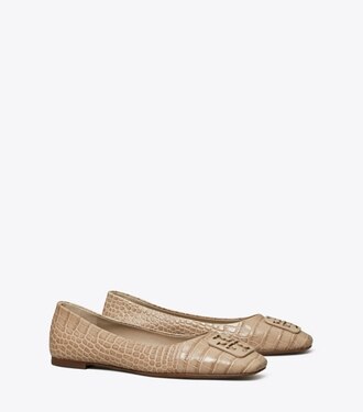 size tory burch flat shoes