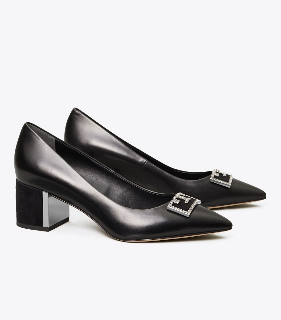 Tory Burch GIGI EMBELLISHED POINTED-TOE PUMP