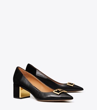 tory burch round toe pumps