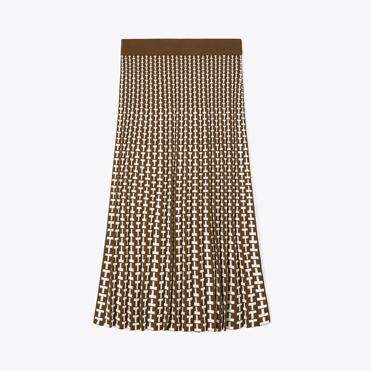 Gonna in jacquard tecnico a pieghe: Donna Abbigliamento | Pantaloni | Tory  Burch IT