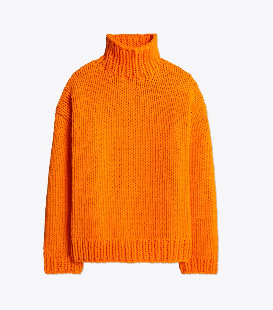 Tory Burch HAND-KNIT SWEATER