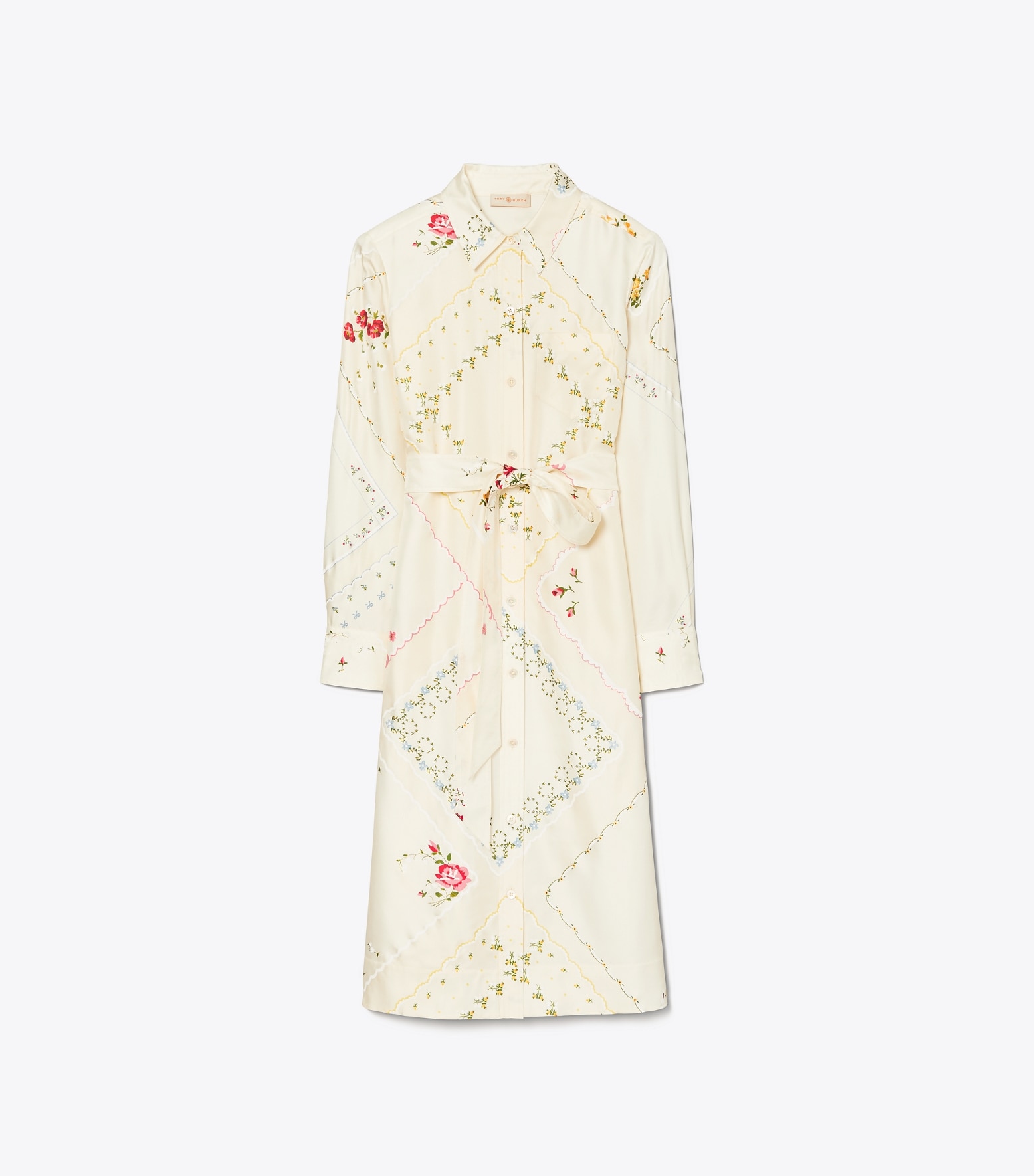 Tory Burch Handkerchief Printed Shirtdress