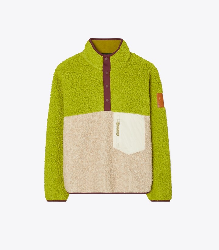 tory burch fleece