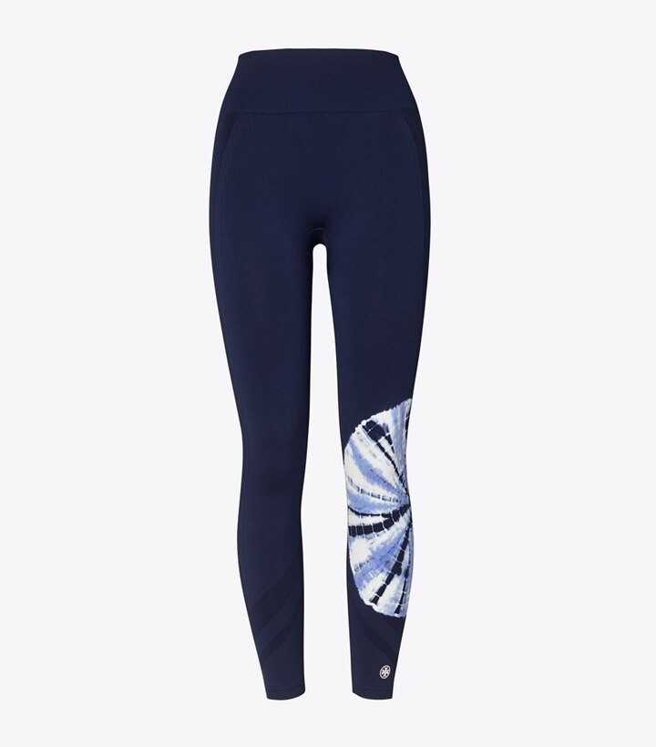 High-Rise Tie-Dye Seamless 7/8 Leggings 
