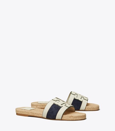 tory burch ines espadrille slide
