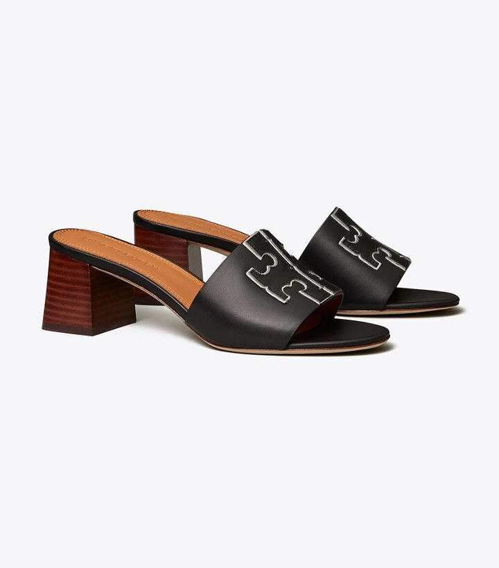 Ines Mid-Heel Slide: Women's Designer Sandals | Tory Burch