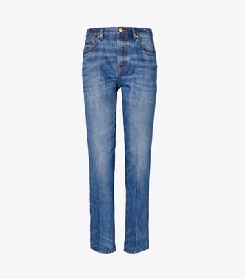 Jeans in denim corti: Donna Abbigliamento | Pantaloni | Tory Burch IT