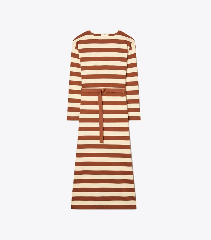 Jersey Striped Dress: Women's Designer Dresses | Tory Burch