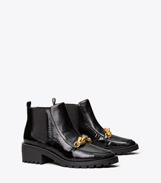 justina lug sole boot