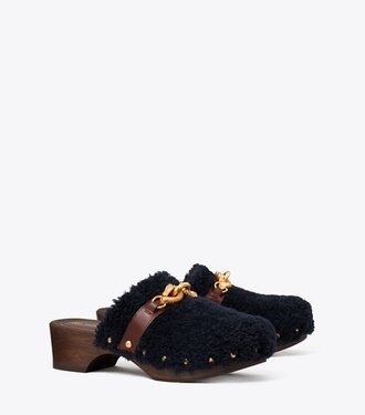 jessa shearling clog