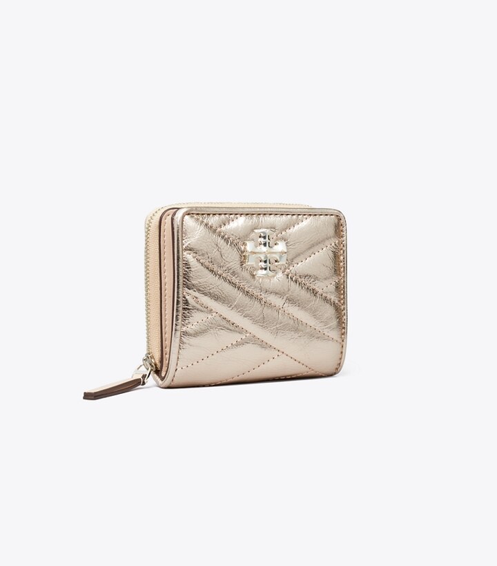 beige tory burch wallet