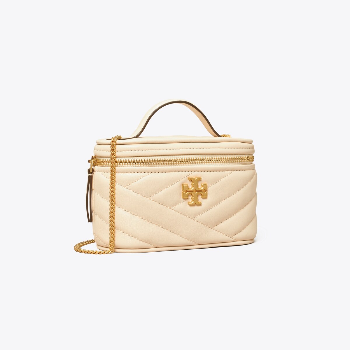 Kira Chevron Mini Vanity Case: Women's Handbags