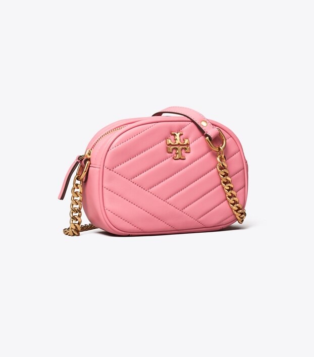 kira chevron embellished logo mini bag