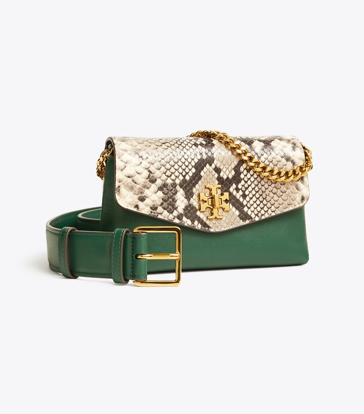 kira embossed satchel