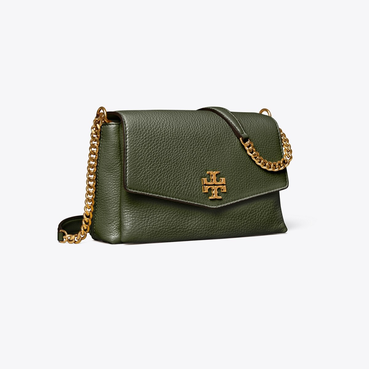 tory burch georgia leather flap shoulder bag