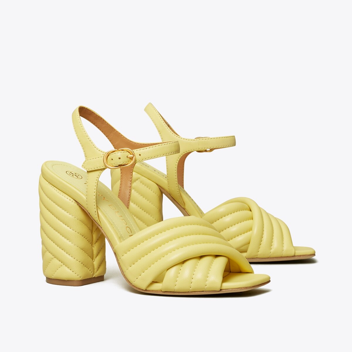 Kira Quilted High-Heel Sandal: Women's Designer Sandals | Tory Burch