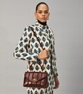 kira quilted flat slide