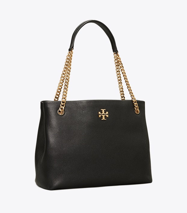 tory burch gray tote