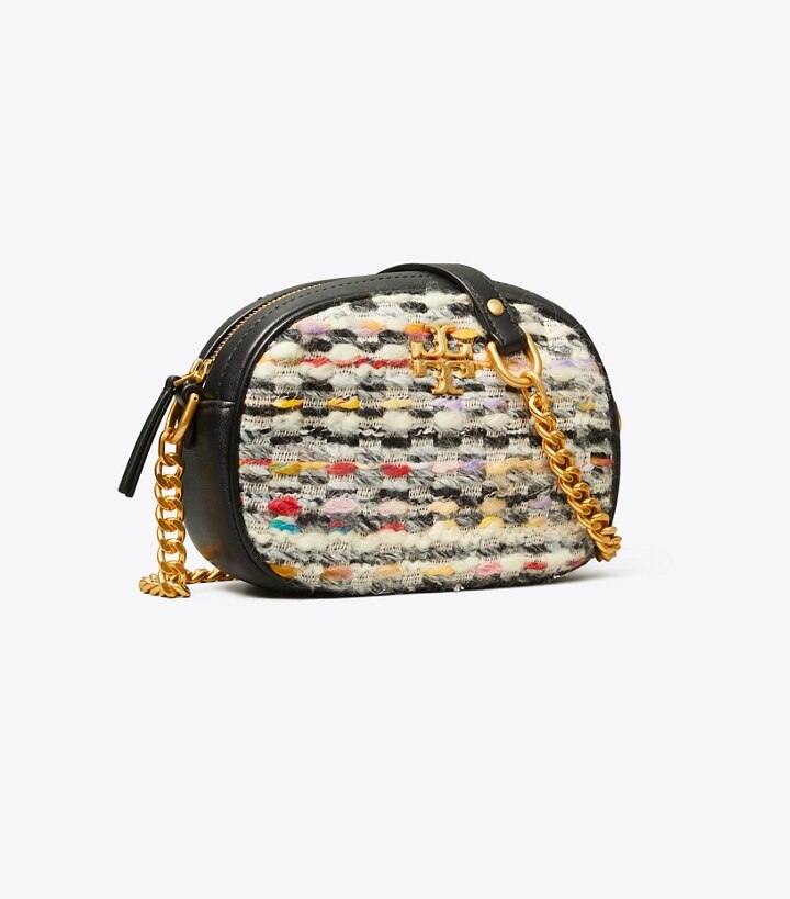 Kira Tweed Small Camera Bag: Women's Designer Crossbody Bags 