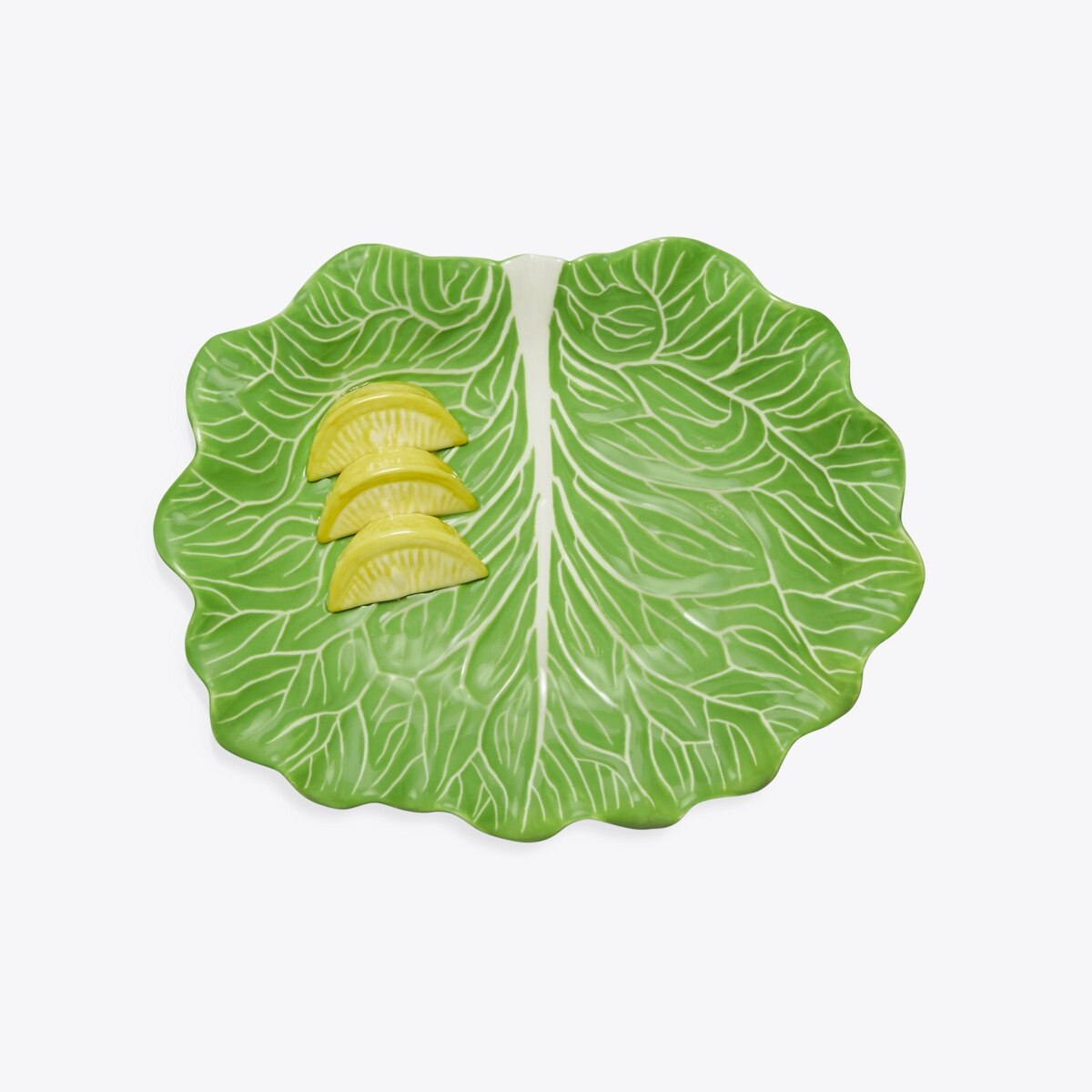 tory burch lettuce plates