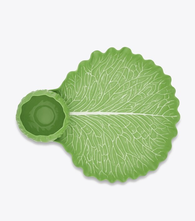 Tory Burch Lettuce Ware Crudite Dish Women's Home