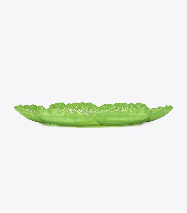 Tory Burch Lettuce Ware Oval Serving Platter Women's Home