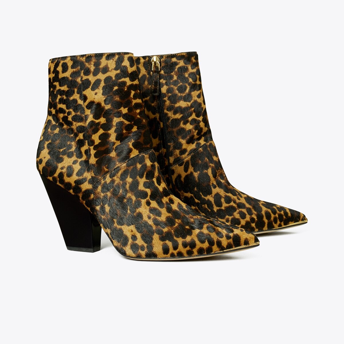 tory burch leopard ankle boots