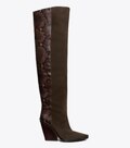tory burch lila multicolor knee boot
