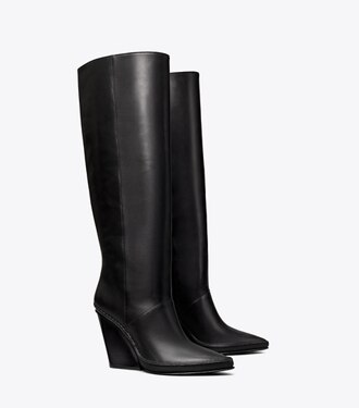 tory burch lila multicolor knee boot