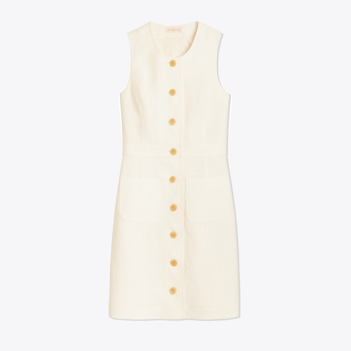 tory burch side button shift dress