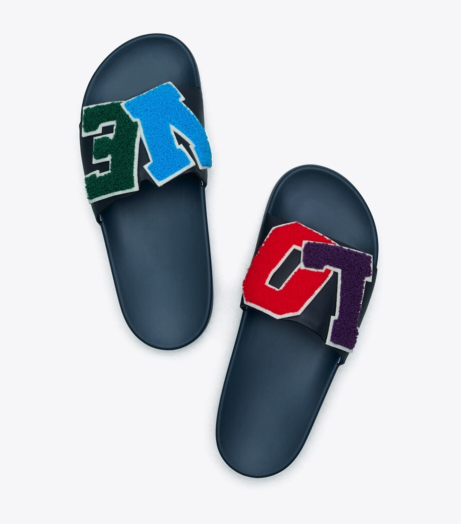 Tory Burch LOVE SLIDE SANDALS