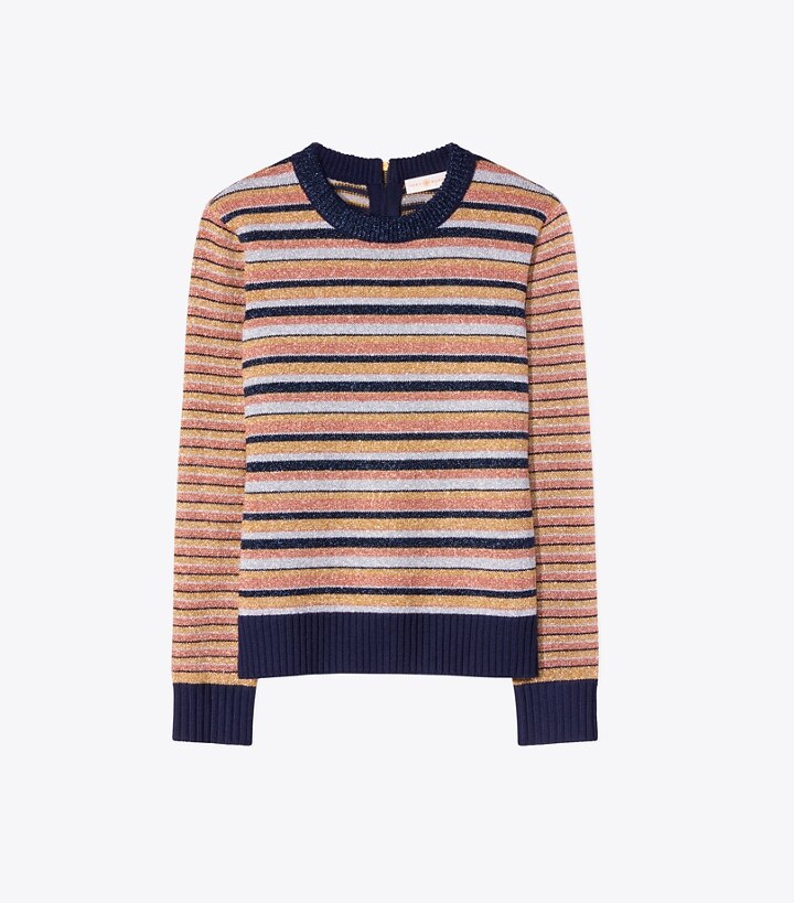 tory burch striped sweater