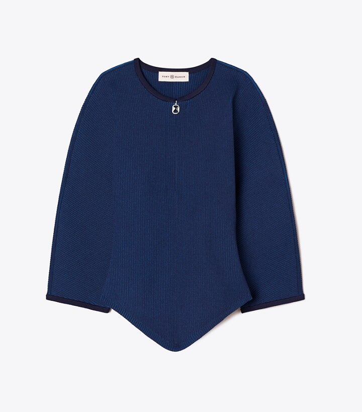 Maglione a costine intrecciate con zip sul davanti : Donna Abbigliamento |  Maglioni | Tory Burch IT