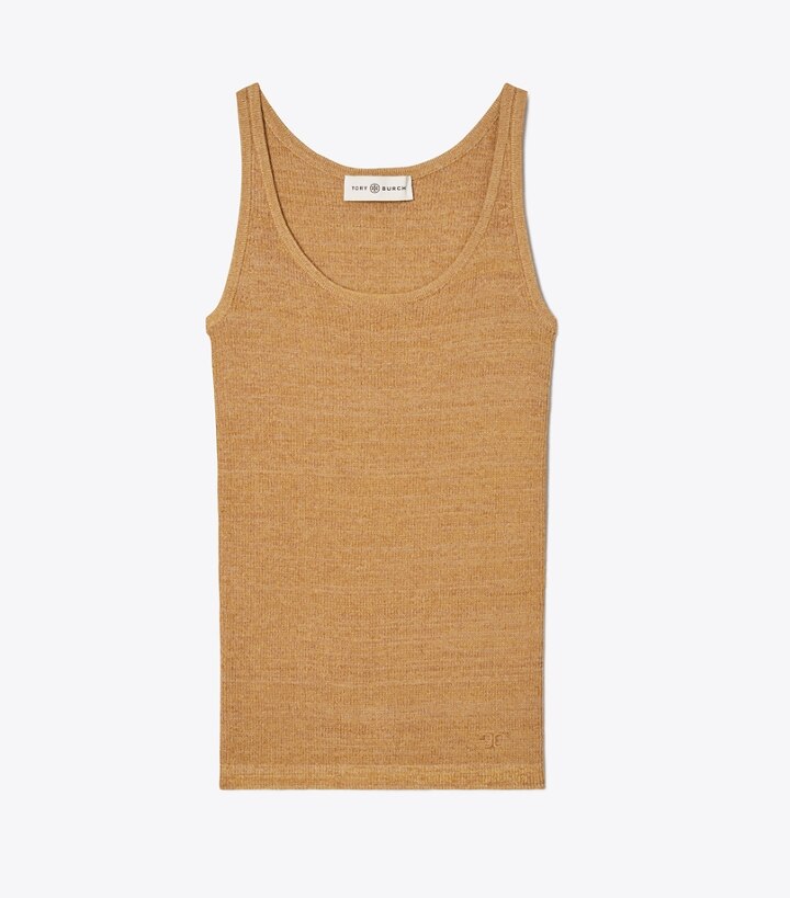 Marled Rib Tank: Women's Designer Sweaters | Tory Burch