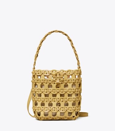 tory burch yellow crossbody bolsa