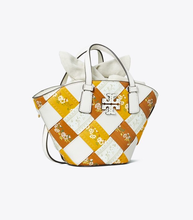 tory burch woven tote