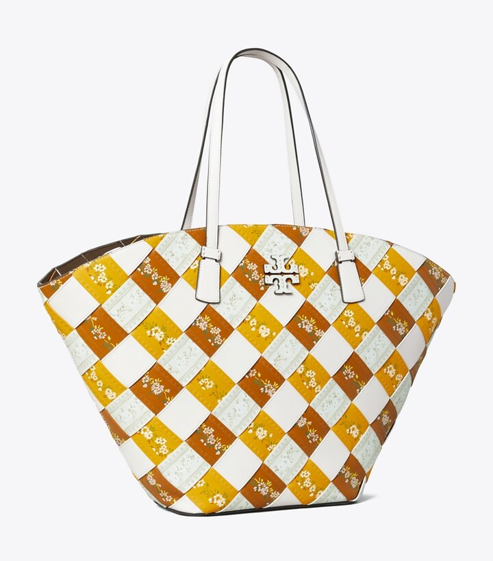 McGraw Floral Woven Shopper Tote: Women 