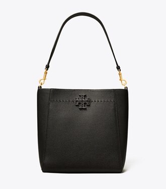 mcgraw embossed small bucket bag