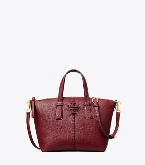mcgraw embossed small bucket bag